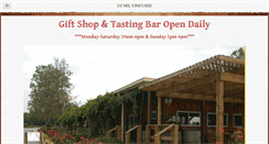 Desktop Screenshot of lumilvineyard.com